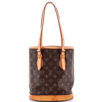 Louis Vuitton Petit Bucket Bag Monogram Canvas