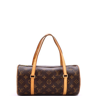 Louis Vuitton Papillon Handbag Monogram Canvas 26