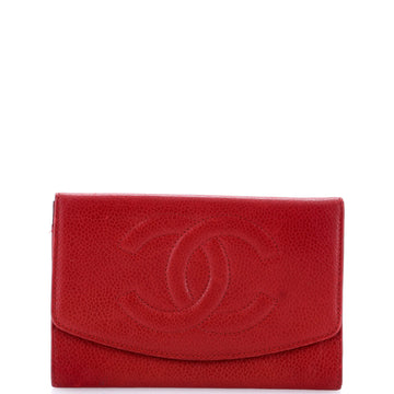 Chanel Timeless CC Flap Wallet Caviar Small