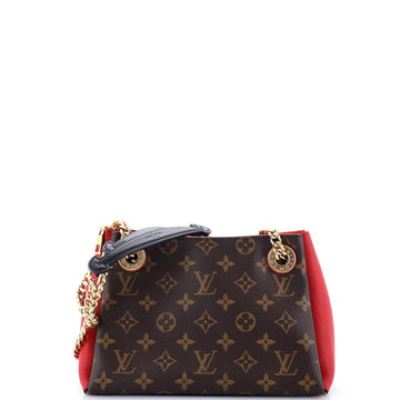 Louis Vuitton Surene Handbag Monogram Canvas with Leather BB