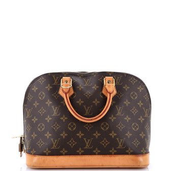 Louis Vuitton Vintage Alma Handbag Monogram Canvas PM