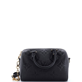 Louis Vuitton Speedy Bandouliere Bag Monogram Empreinte Giant 20