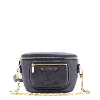 Louis Vuitton Bum Bag Monogram Empreinte Leather Mini