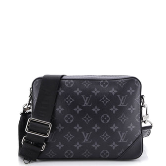 Louis Vuitton Trio Messenger Bag Reverse Monogram Eclipse Canvas