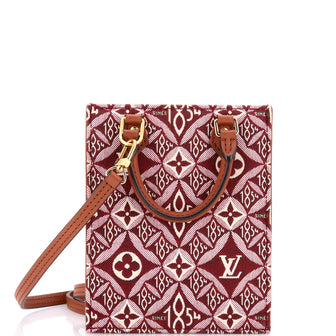 Louis Vuitton Petit Sac Plat Bag Limited Edition Since 1854 Monogram Jacquard