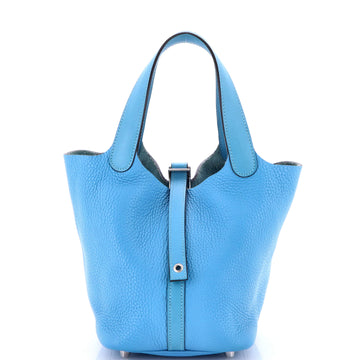 Hermes Picotin Lock Bag Clemence PM