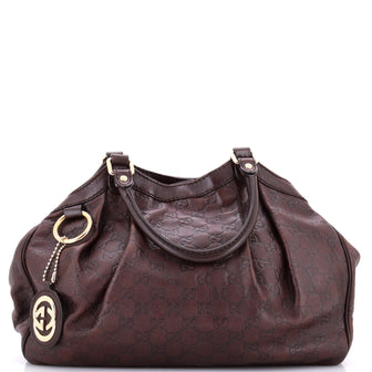 Gucci Sukey Tote Guccissima Leather Medium