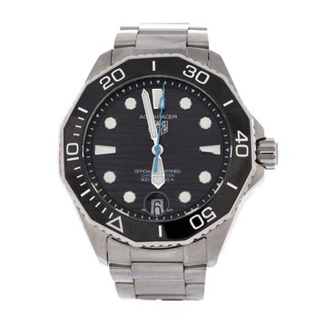 Tag Heuer Aquaracer Professional Chronometer 300 Date Automatic Watch Stainless Steel 42