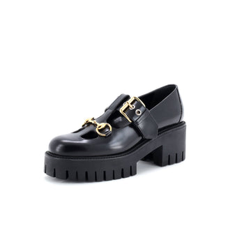 Gucci Women's Horsebit Mary Jane Loafers Leather