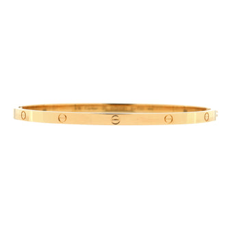 Cartier Love Bracelet 18K Yellow Gold Small
