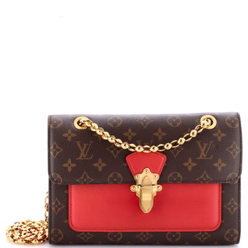 Louis Vuitton Victoire Handbag Monogram Canvas and Leather