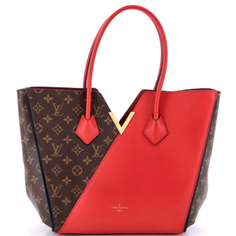 Louis Vuitton Kimono Handbag Monogram Canvas and Leather MM