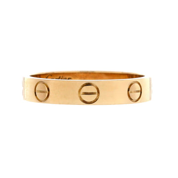Cartier Love Wedding Band Ring 18K Yellow Gold