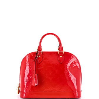 Louis Vuitton Alma Handbag Monogram Vernis PM