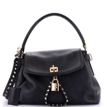 Valentino Garavani Twiny Convertible Top Handle Bag Leather Medium