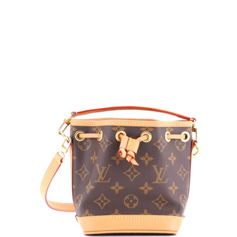 Louis Vuitton Noe NM Handbag Monogram Canvas Nano