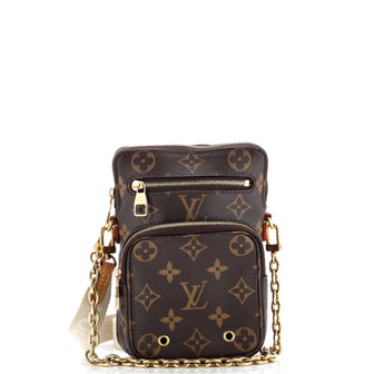 Louis Vuitton Utility Phone Sleeve Bag Monogram Canvas