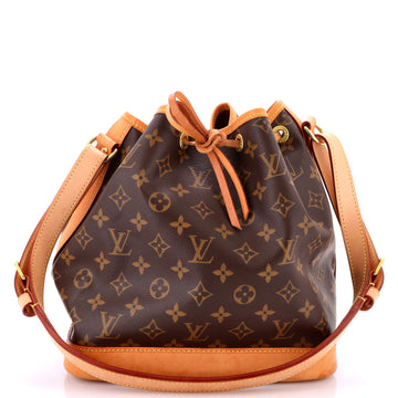 Louis Vuitton Petit Noe NM Handbag Monogram Canvas