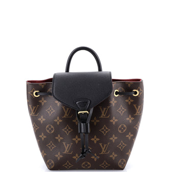 Louis Vuitton Montsouris NM Backpack Monogram Canvas with Leather BB