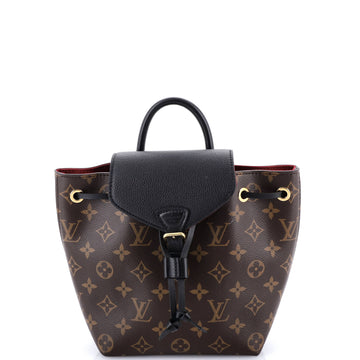 Louis Vuitton Montsouris NM Backpack Monogram Canvas with Leather BB