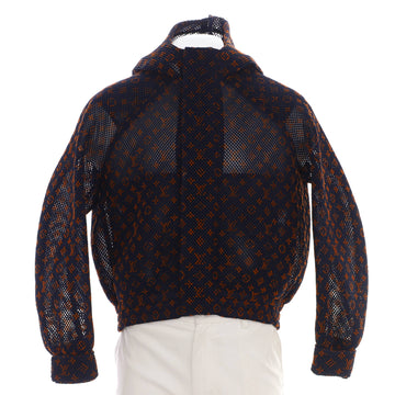 Louis Vuitton Men's Gradient Monogram Blouson Jacket Polyester Mesh