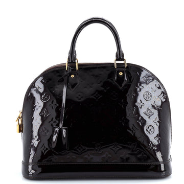Louis Vuitton Alma Handbag Monogram Vernis MM