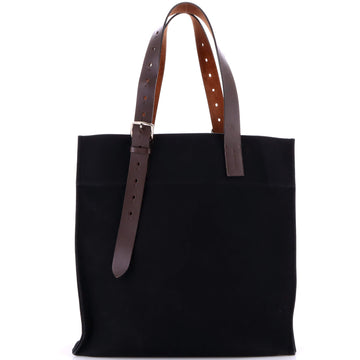 Hermes Etriviere Shopping Tote Toile and Leather
