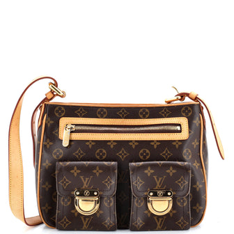 Louis Vuitton Hudson Handbag Monogram Canvas GM