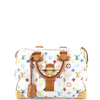 Louis Vuitton Speedy Handbag Monogram Multicolor 30