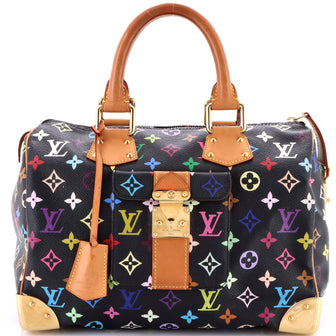 Louis Vuitton Speedy Handbag Monogram Multicolor 30