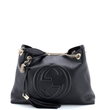 Gucci Soho Chain Strap Shoulder Bag Leather Medium