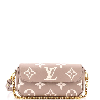 Louis Vuitton Ivy Wallet on Chain Bicolor Monogram Empreinte Giant