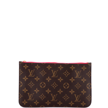 Louis Vuitton Neverfull Pochette Monogram Canvas Large