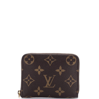 Louis Vuitton Zippy Coin Purse Monogram Canvas
