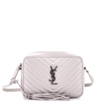 Saint Laurent Lou Camera Bag Matelasse Chevron Leather Small