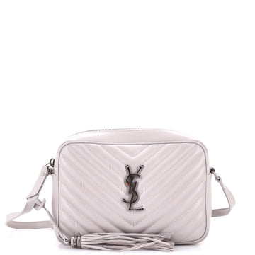 Saint Laurent Lou Camera Bag Matelasse Chevron Leather Small