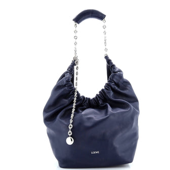 Loewe Squeeze Hobo Bag Leather Small