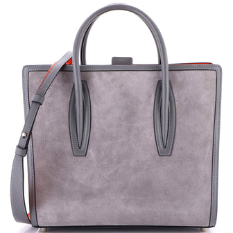 Christian Louboutin Paloma Tote Leather and Suede