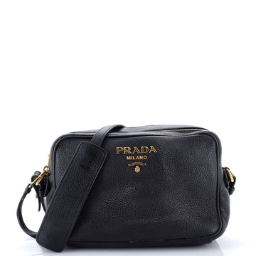 Prada Double Zip Camera Bag Vitello Phenix Medium