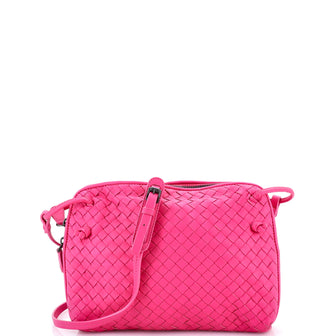 Bottega Veneta Nodini Crossbody Bag Intrecciato Nappa Small