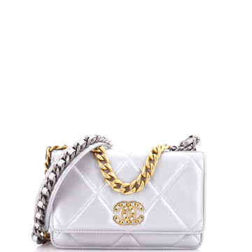 Chanel 19 Wallet on Chain Quilted Lambskin
