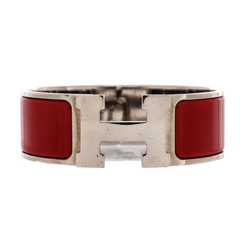 Hermes Clic H Bracelet Enamel Wide
