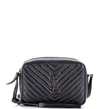 Saint Laurent Lou Camera Bag Matelasse Chevron Leather Small