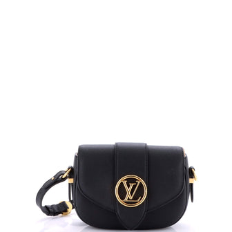 Louis Vuitton LV Pont 9 Soft Bag Leather PM