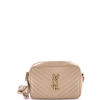 Saint Laurent Lou Camera Bag Matelasse Chevron Leather Small
