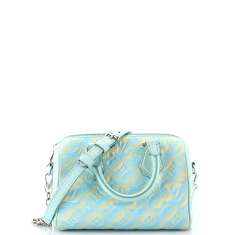Louis Vuitton Speedy Bandouliere Bag Stardust Monogram Empreinte Leather 20