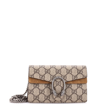 Gucci Dionysus Bag GG Coated Canvas Super Mini