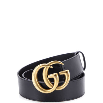 Gucci GG Marmont Belt Leather Wide