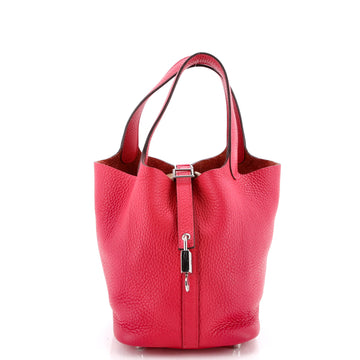 Hermes Picotin Lock Bag Clemence PM