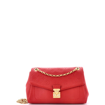Louis Vuitton Saint Germain Handbag Monogram Empreinte Leather PM